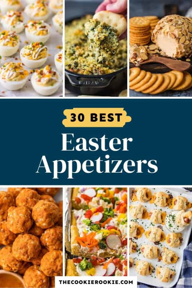 30 Easy Easter Appetizers to Impress Holiday Guests - The Cookie Rookie®