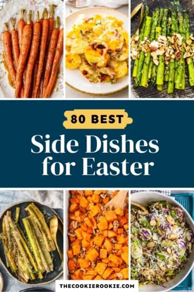 80+ Easter Side Dishes - The Cookie Rookie®