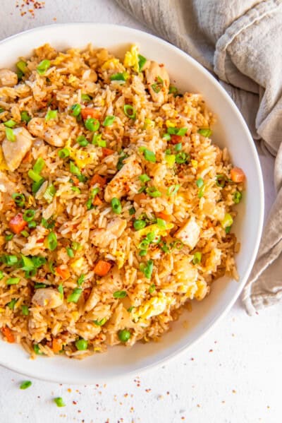 Chicken Fried Rice - The Cookie Rookie®