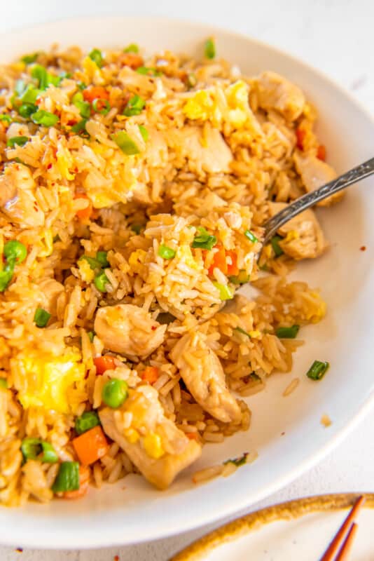 Chicken Fried Rice - The Cookie Rookie®