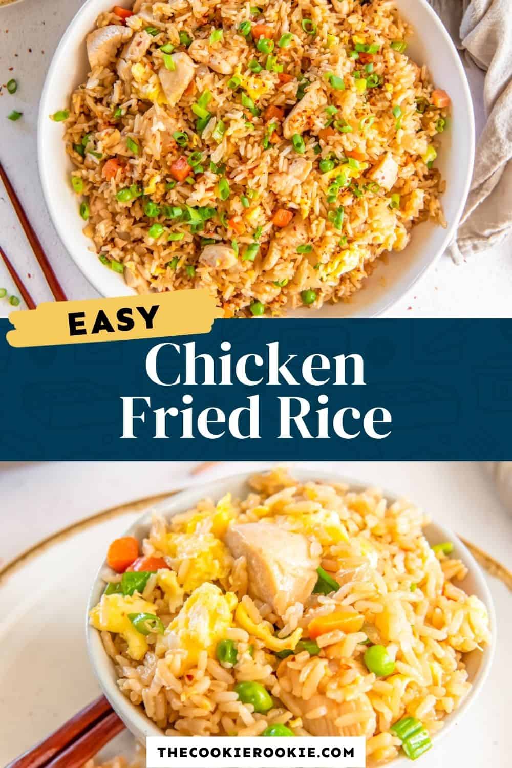 Chicken Fried Rice - The Cookie Rookie®