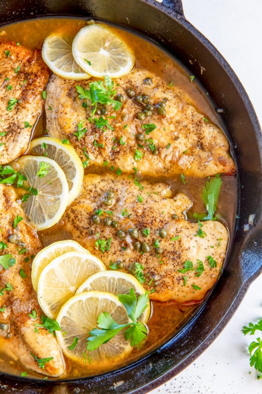 Chicken Piccata Recipe - The Cookie Rookie®