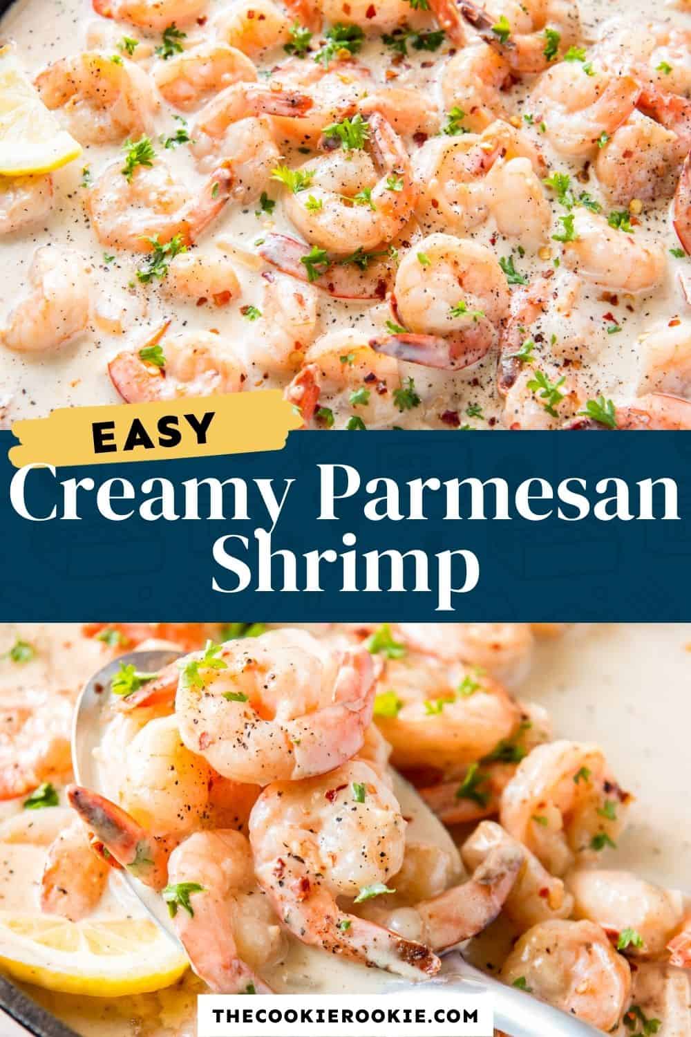 Creamy Parmesan Shrimp Recipe - The Cookie Rookie®