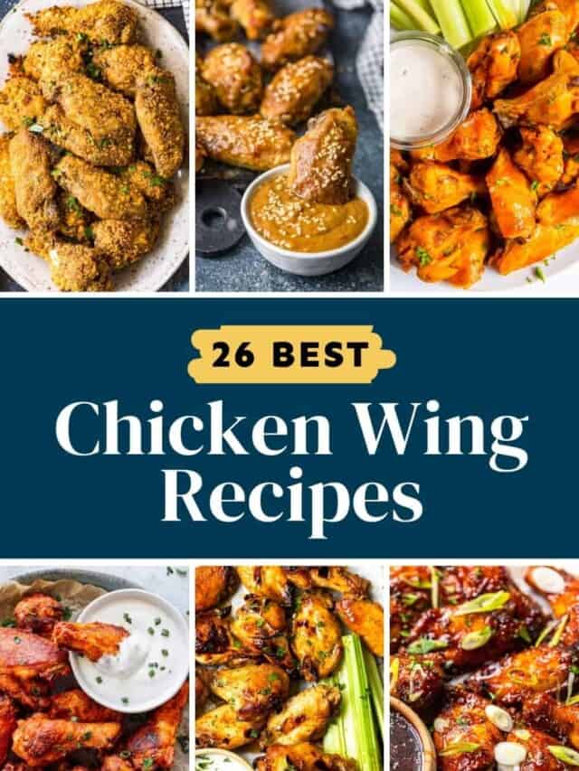 26 Chicken Wing Recipes Story - The Cookie Rookie®