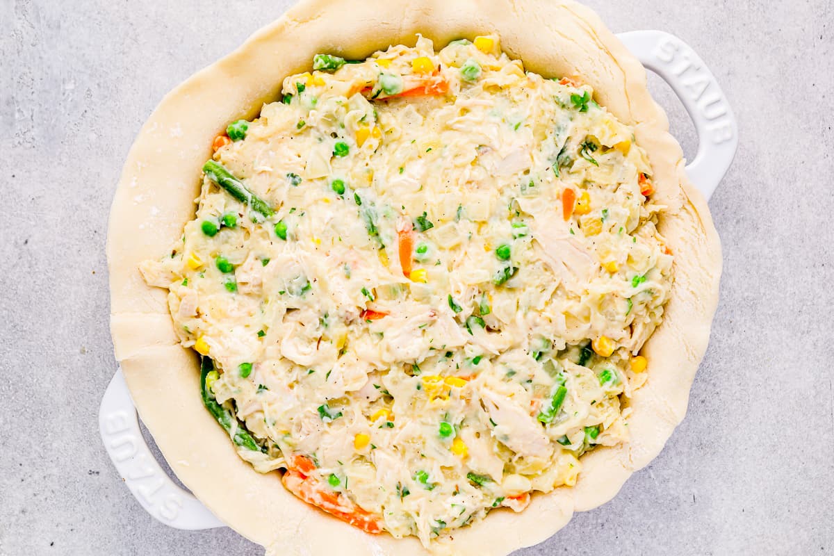 Chicken Pot Pie Casserole Recipe - The Cookie Rookie®