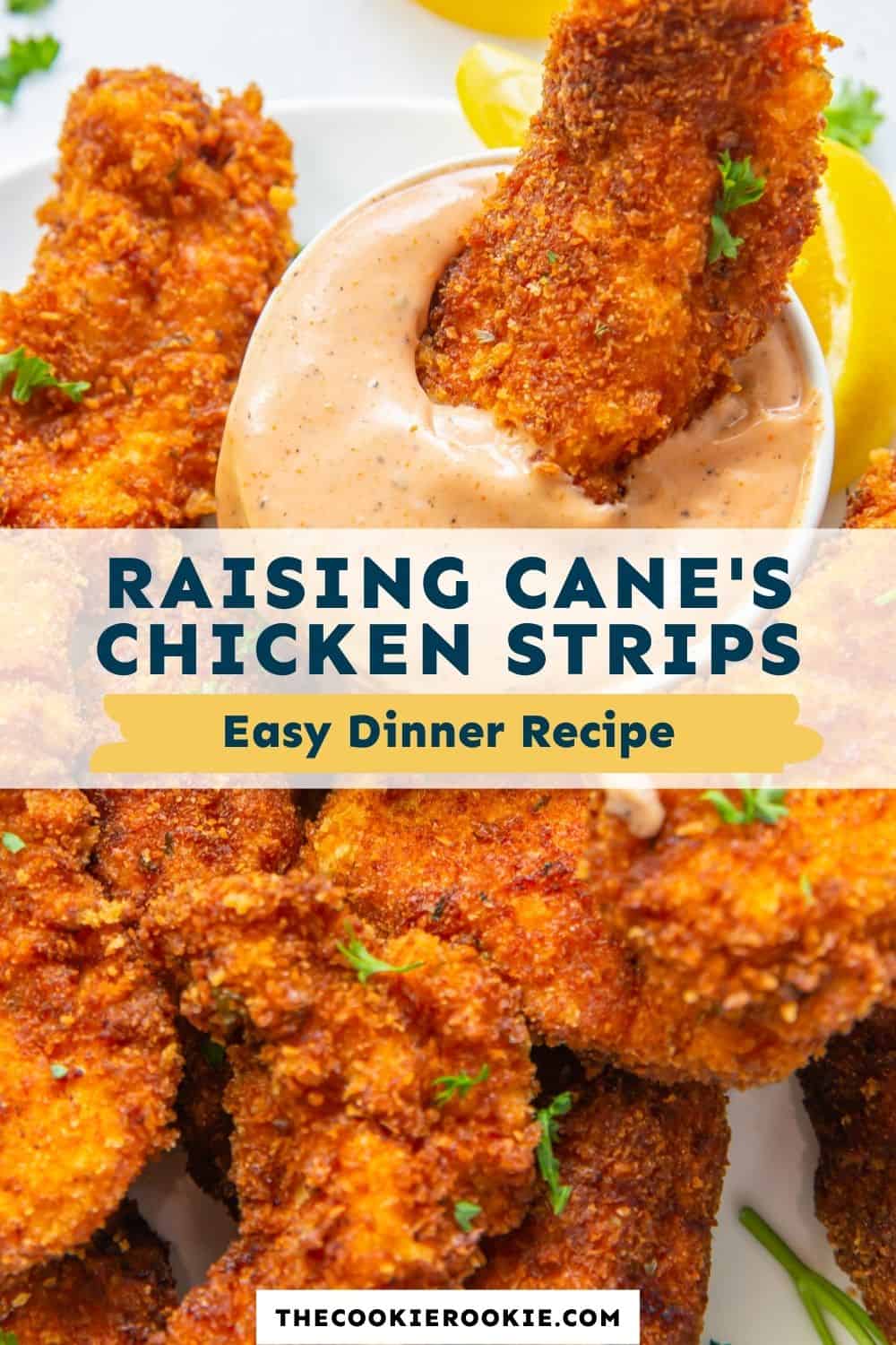 Copycat Raising Cane's Chicken Fingers Recipe The Cookie Rookie®