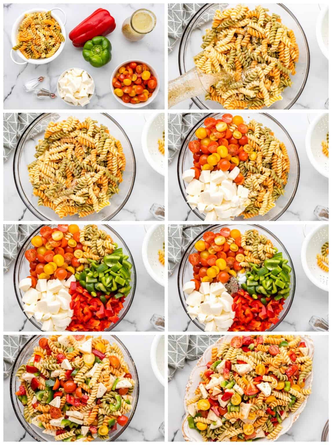 Tricolor Pasta Salad Recipe - The Cookie Rookie®