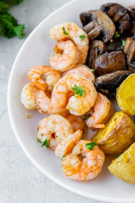 Air Fryer Shrimp with Garlic Recipe - The Cookie Rookie®