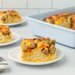 featured biscuit breakfast casserole.