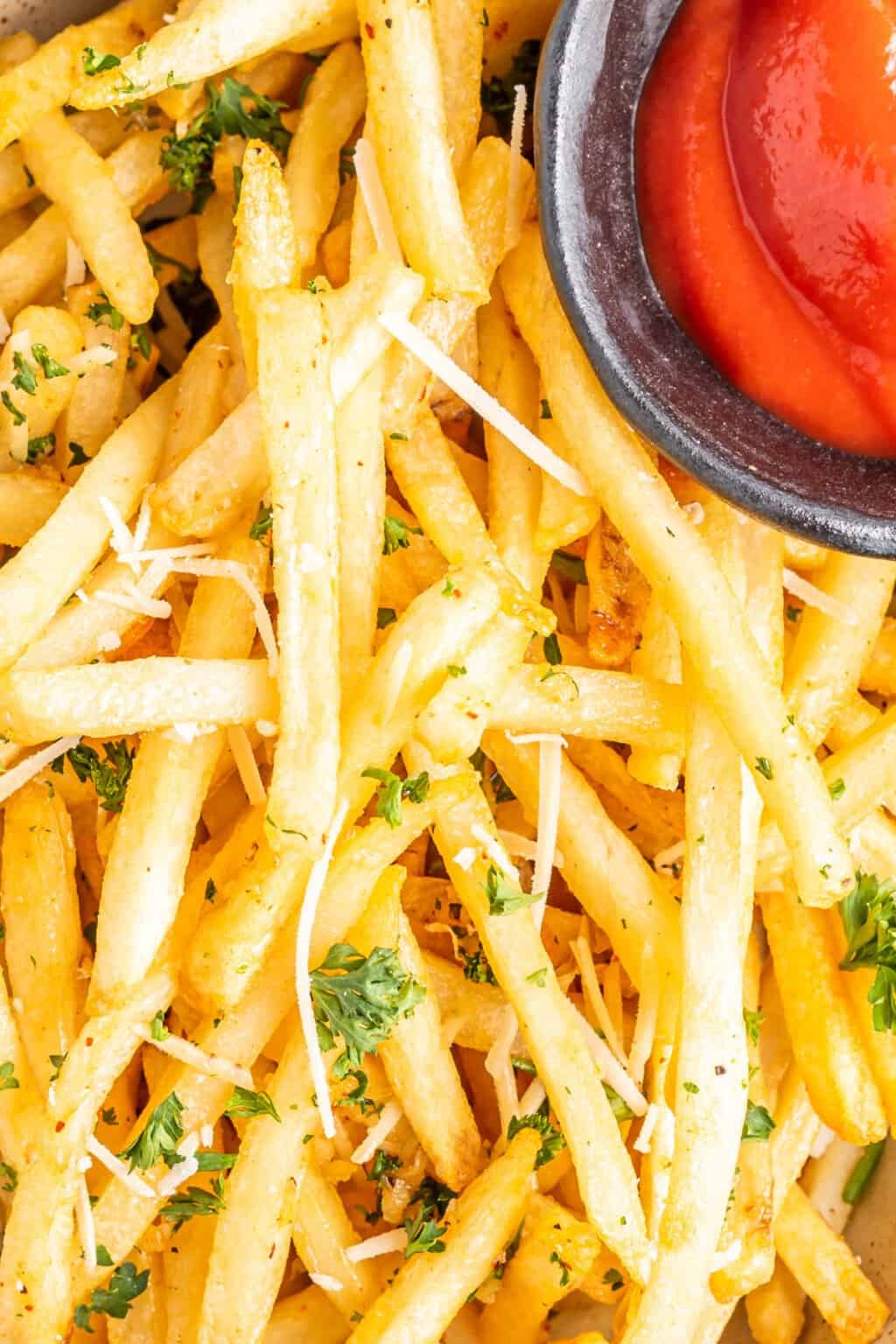 Garlic Parmesan Fries Recipe The Cookie Rookie®