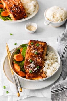 Air Fryer Miso Salmon Recipe - The Cookie Rookie®