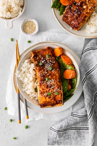 Air Fryer Miso Salmon Recipe - The Cookie Rookie®