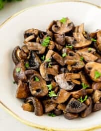 Air Fryer Mushrooms - The Cookie Rookie®