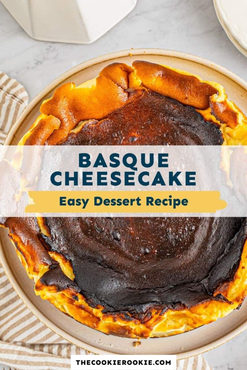 basque cheesecake pinterest.