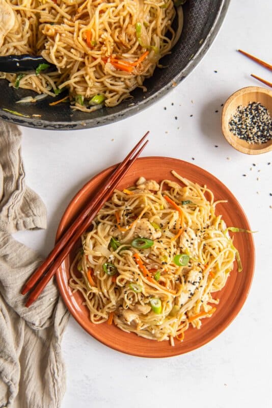 Chicken Lo Mein Recipe - The Cookie Rookie®