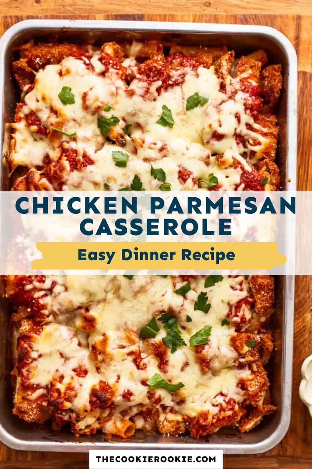 Chicken Parmesan Casserole Recipe - The Cookie Rookie®