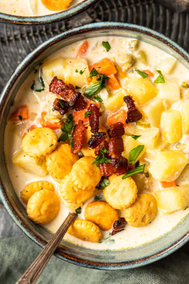 New England Clam Chowder Recipe - The Cookie Rookie®