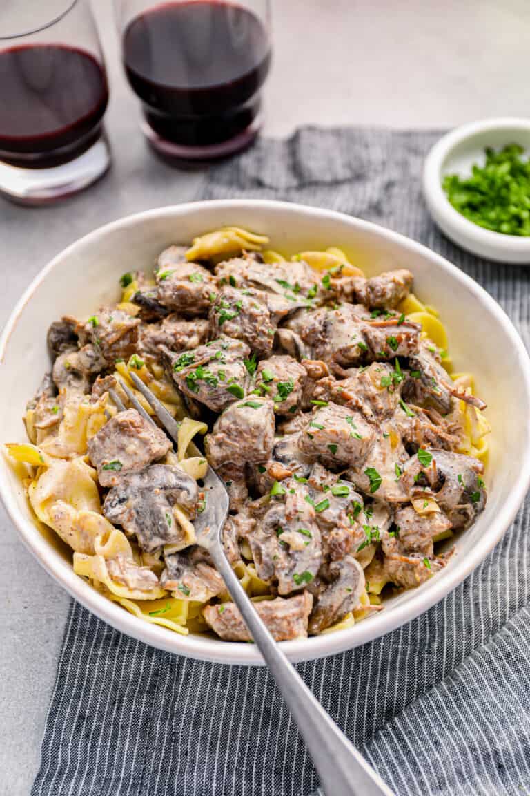 Crockpot Beef Stroganoff Recipe - The Cookie Rookie®