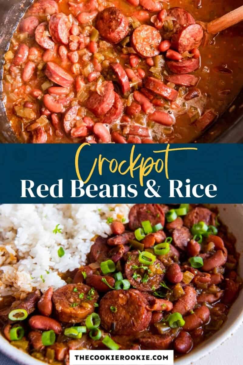 Easy Slow Cooker Red Beans and Rice Recipe