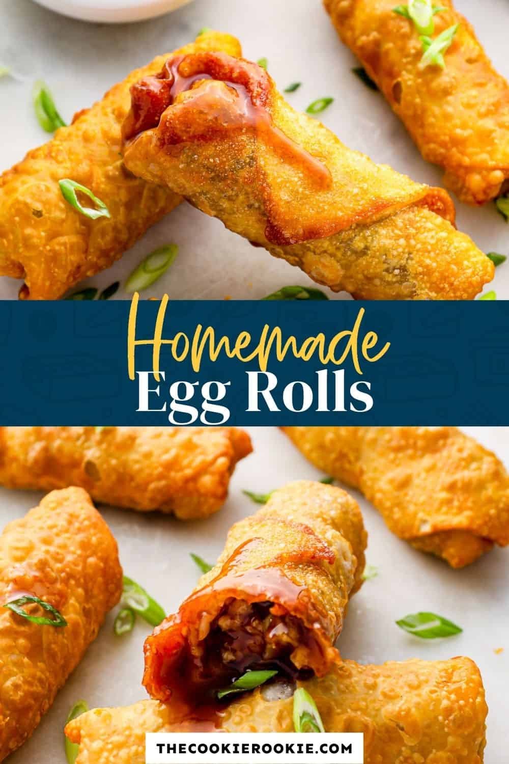 Egg Rolls - The Cookie Rookie®