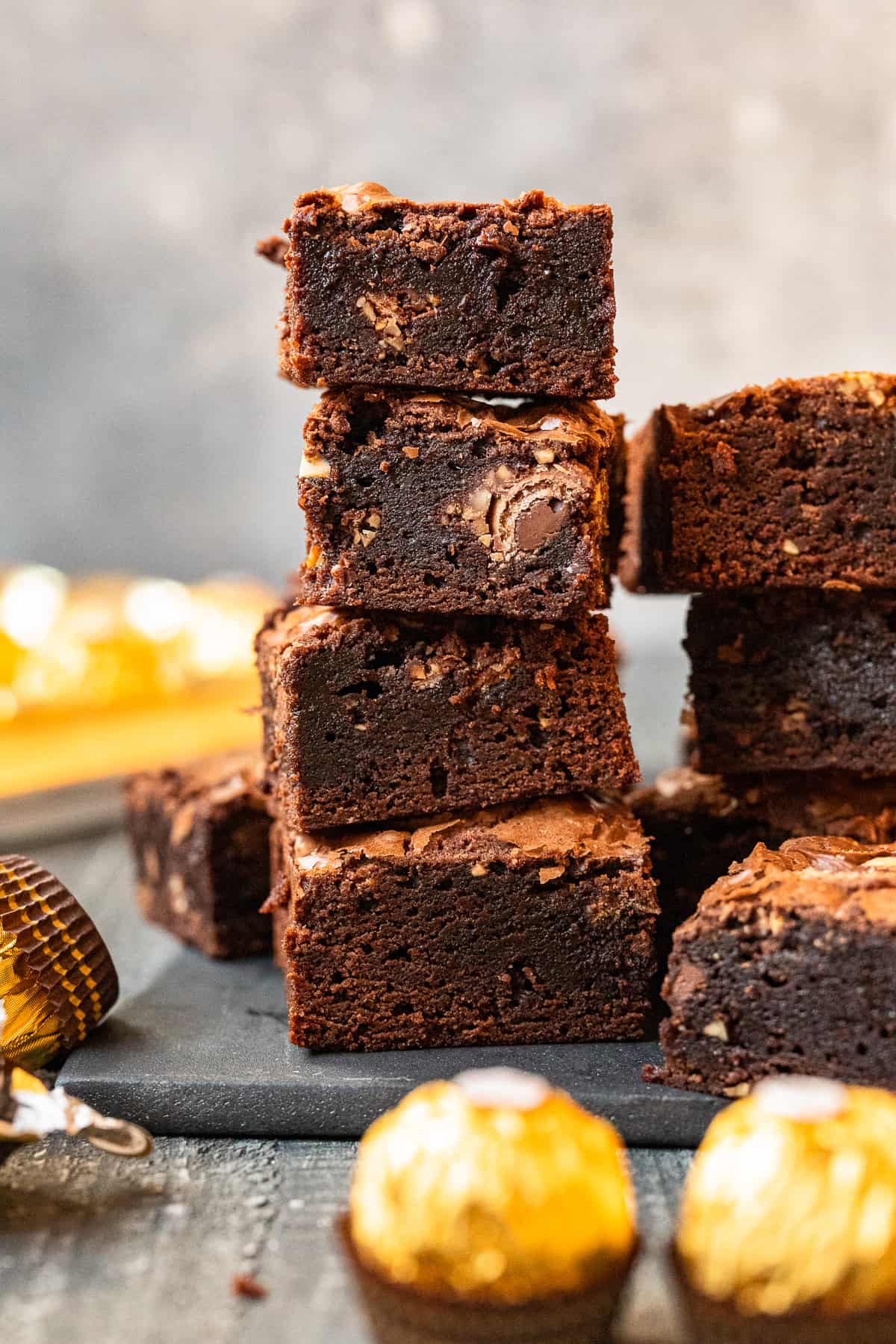 Ferrero Rocher Brownies Recipe - 12