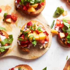 Peach and Strawberry Bruschetta Recipe - 20