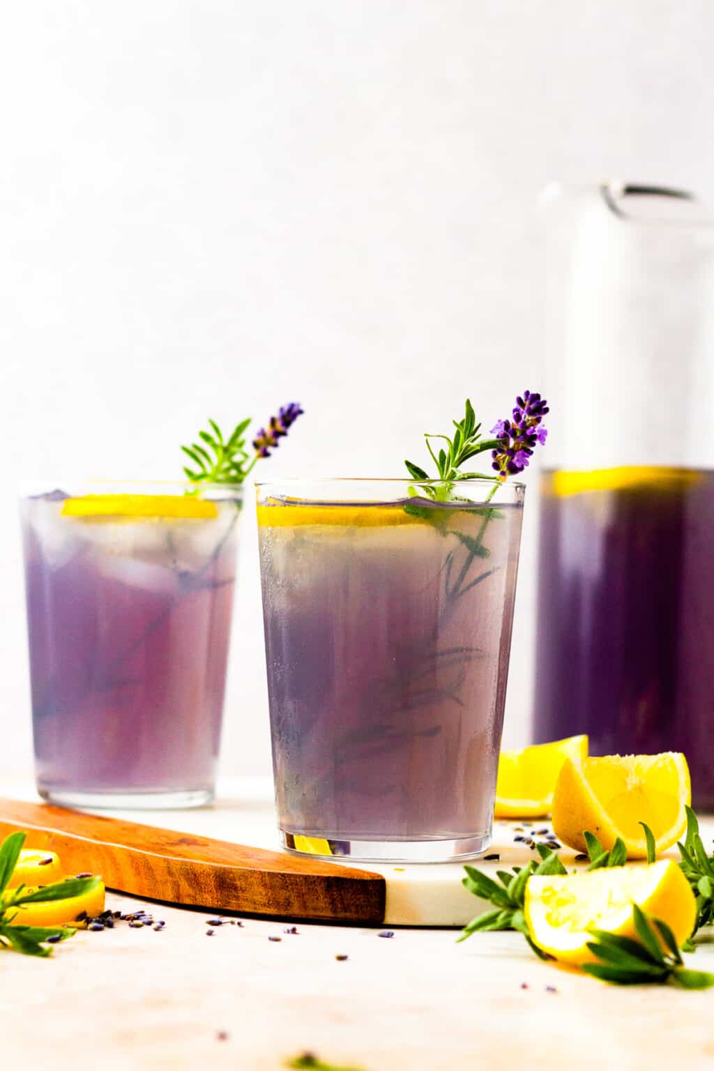 Lavender Lemonade Recipe (Mocktail or Cocktail)