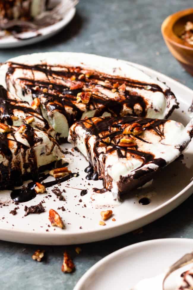 Mint Chocolate Chip Ice Cream Pie Recipe - The Cookie Rookie®