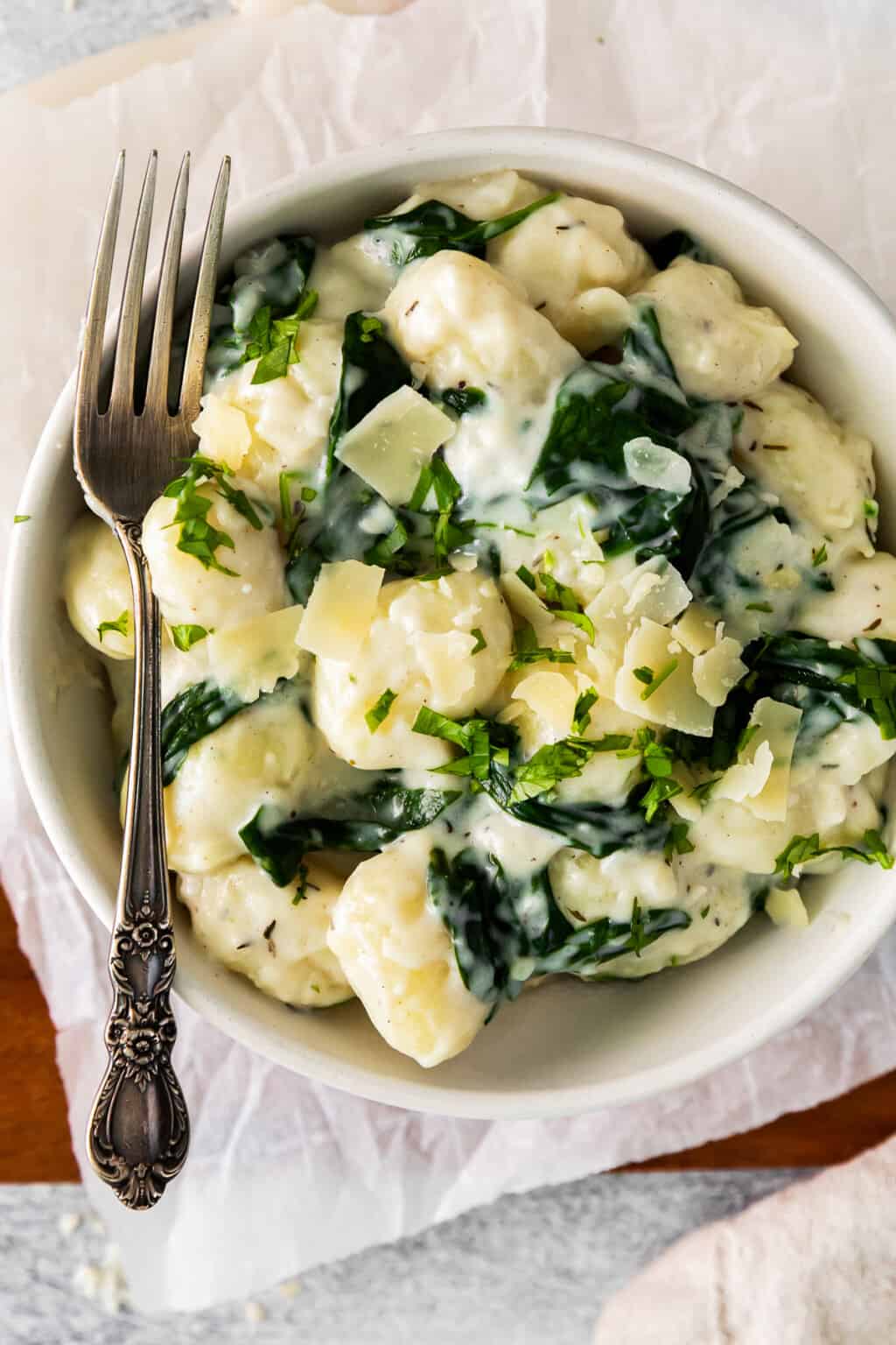 Parmesan Spinach Gnocchi Recipe The Cookie Rookie®