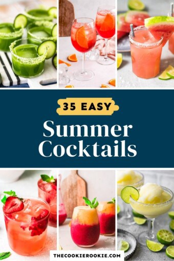 35 Refreshing Summer Cocktails - The Cookie Rookie®