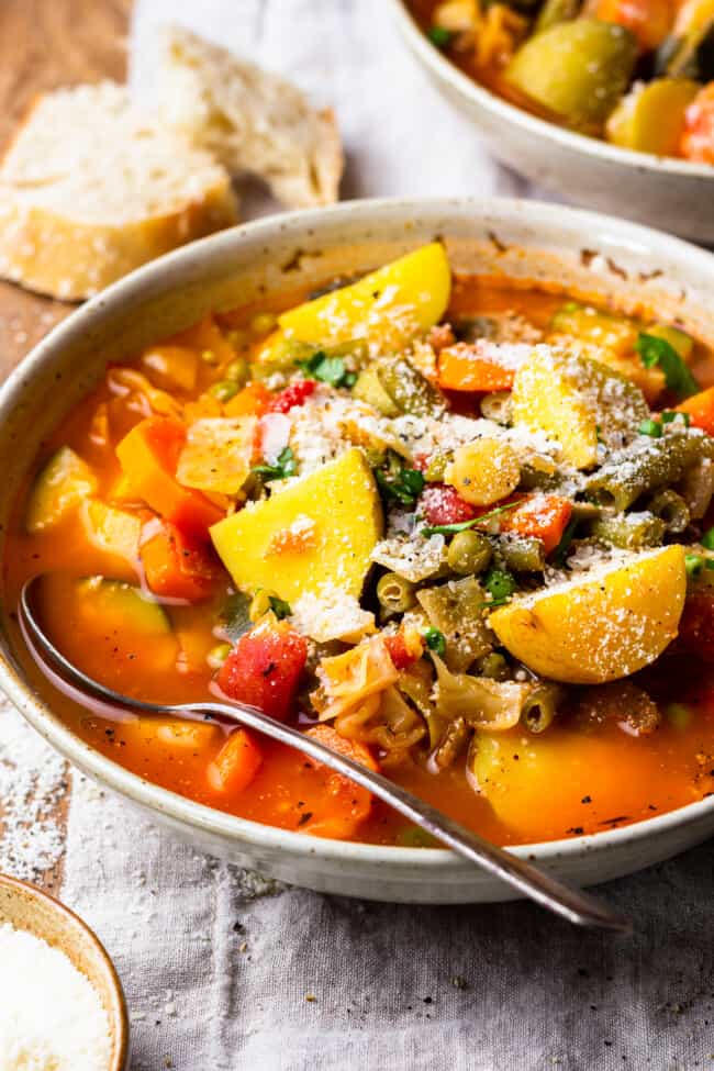 Hearty Vegetable Soup Recipe - The Cookie Rookie®