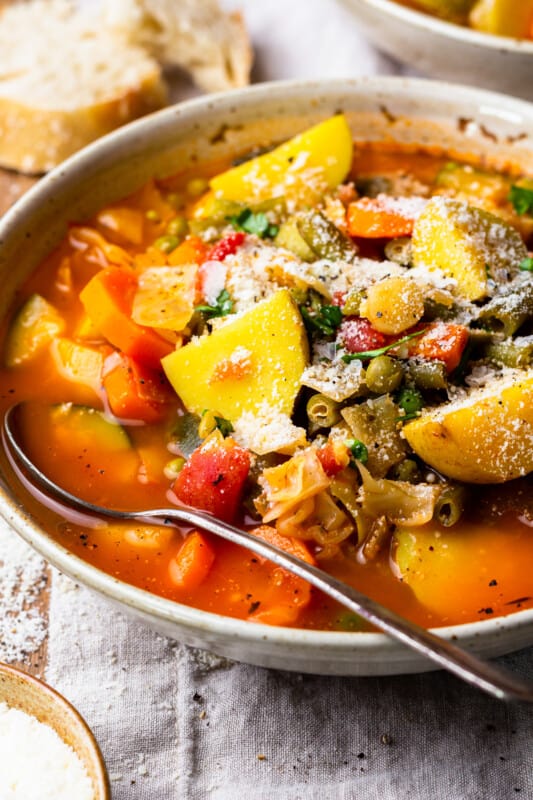 Hearty Vegetable Soup Recipe - The Cookie Rookie®