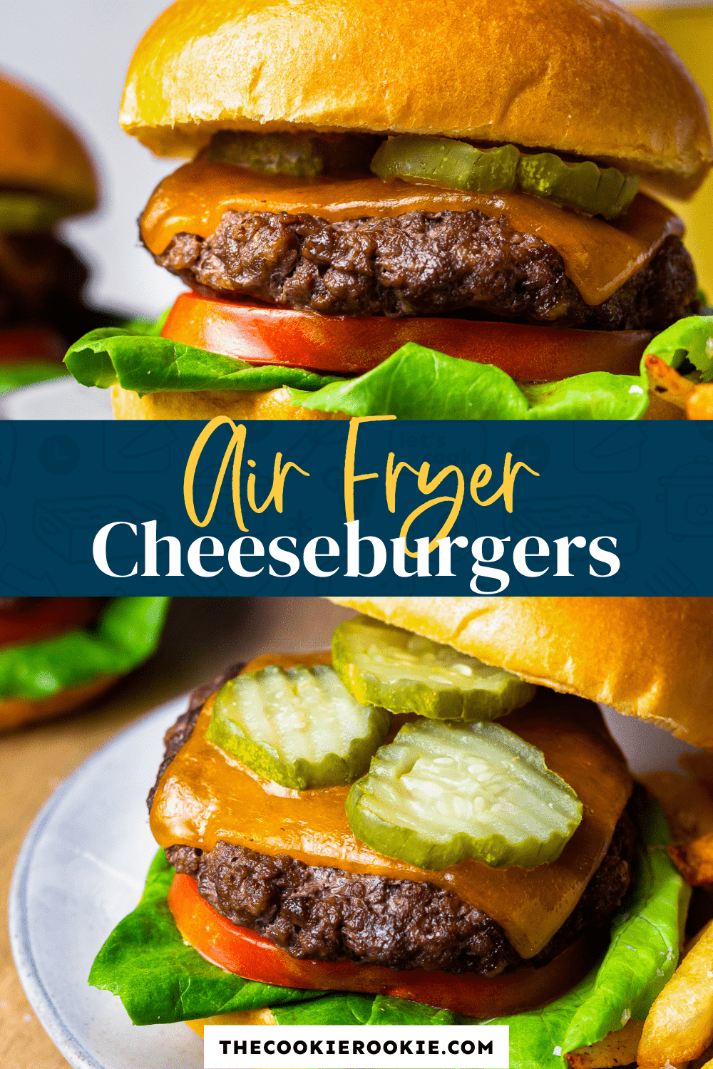 Air Fryer Hamburgers Recipe The Cookie Rookie® 4660