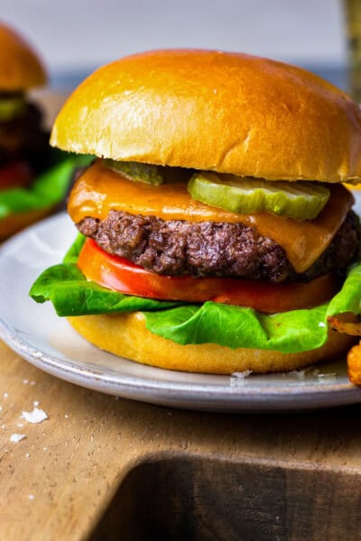 Air Fryer Hamburgers (Quick & Juicy!) - The Cookie Rookie®