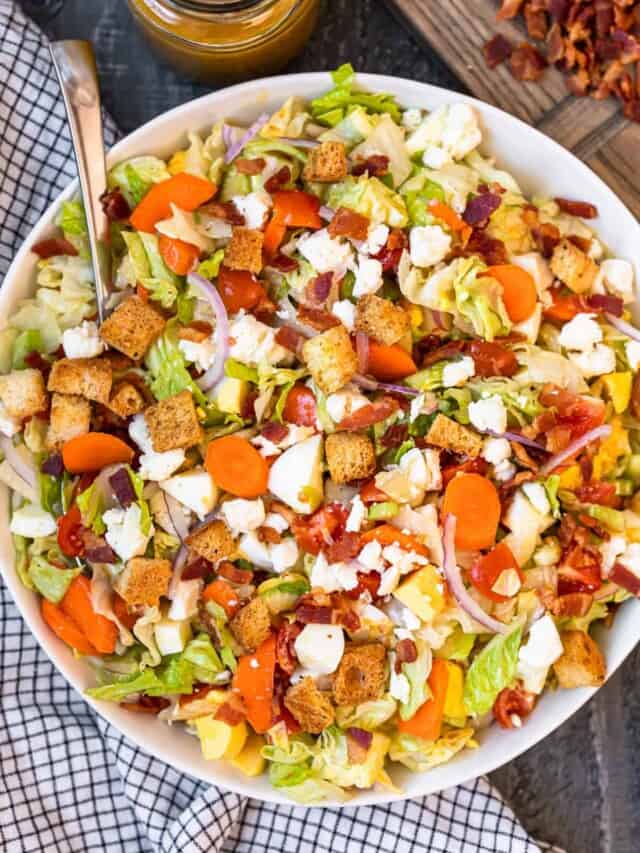 Chopped Salad - The Cookie Rookie®