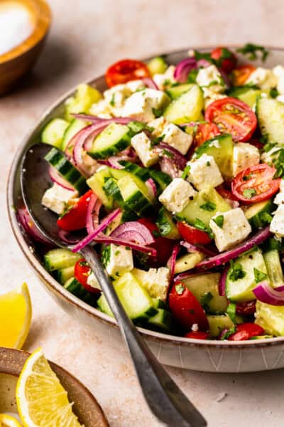 Cucumber Tomato Salad - The Cookie Rookie®