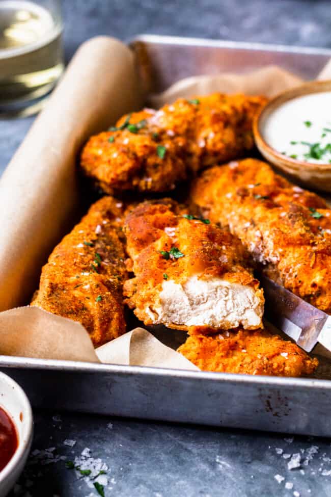 Oven Fried Chicken Breast - The Cookie Rookie®