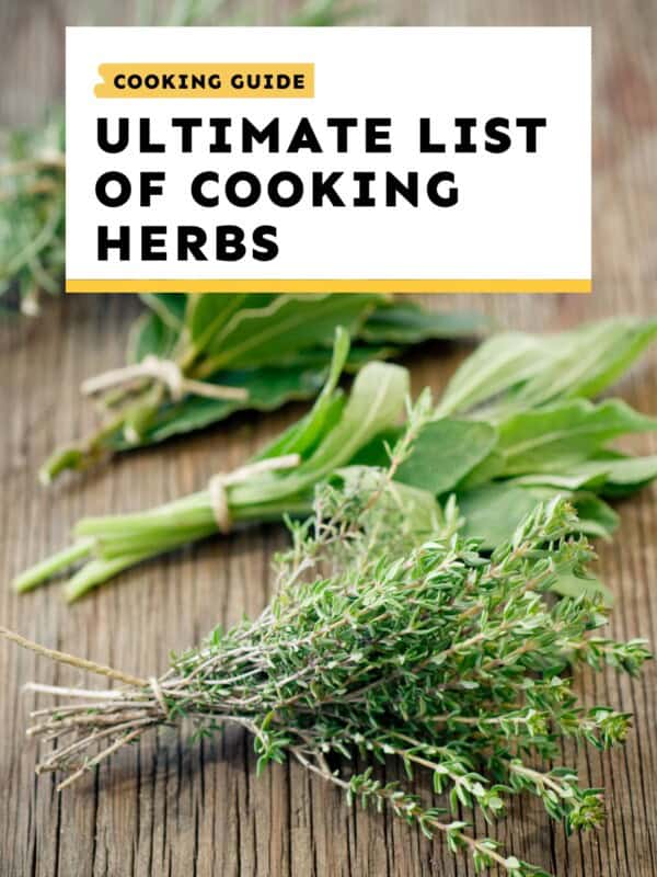 cooking herbs guide