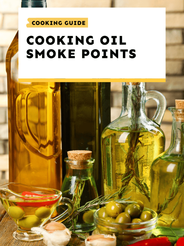 Cooking oil smoke points.