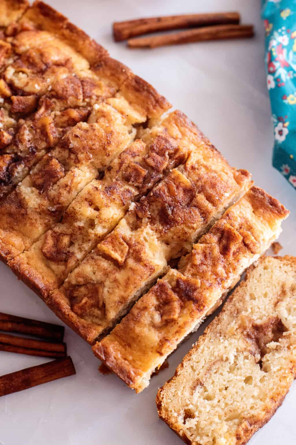 Apple Cinnamon Bread Recipe - The Cookie Rookie®