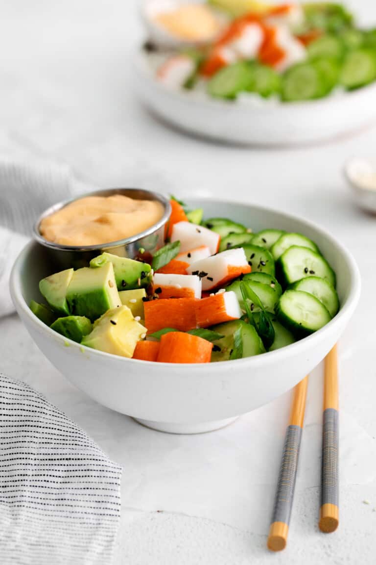 California Roll Sushi Bowl Recipe - The Cookie Rookie®