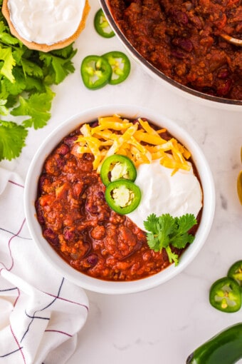 Chili con Carne Recipe - The Cookie Rookie®