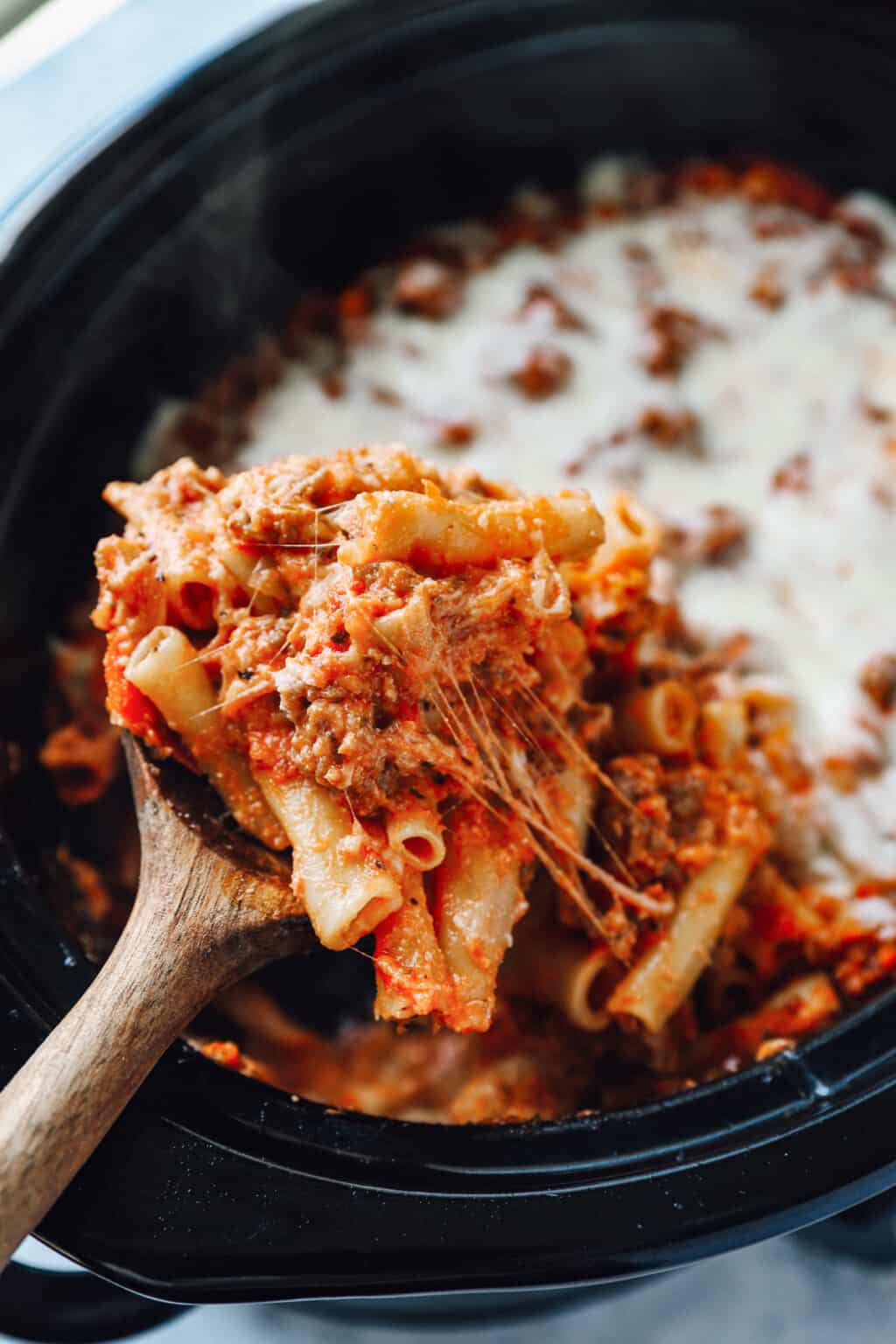 Crockpot Baked Ziti Recipe - The Cookie Rookie®