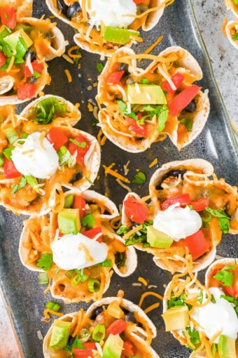 Enchilada Cups Recipe - The Cookie Rookie®