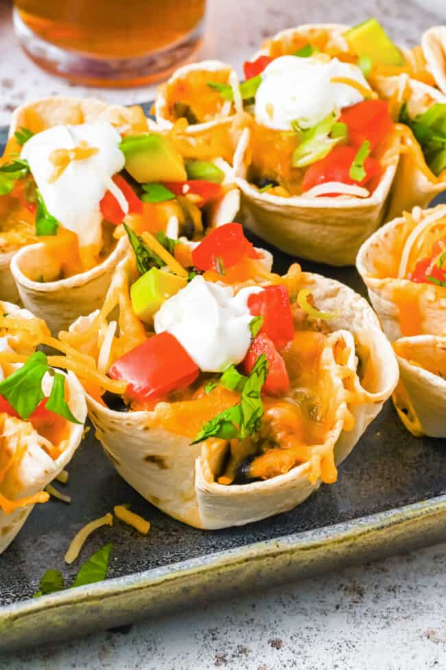 Enchilada Cups Recipe - The Cookie Rookie®