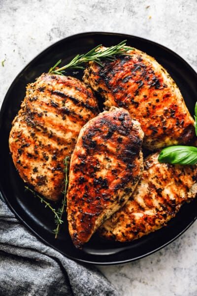 Grilled Marinated Chicken Breast - The Cookie Rookie®