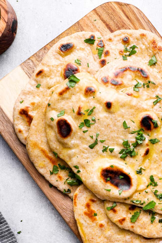 Naan Bread Recipe - The Cookie Rookie®