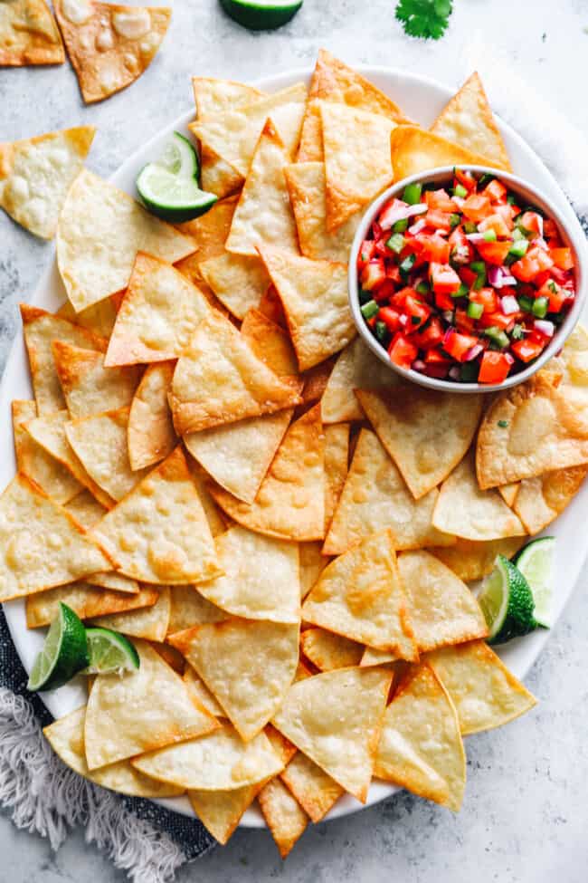 Homemade Tortilla Chips Recipe - The Cookie Rookie®