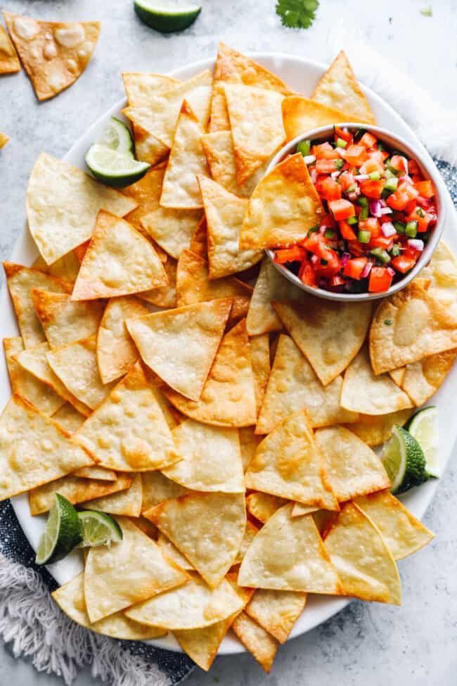 Homemade Tortilla Chips Recipe - The Cookie Rookie®