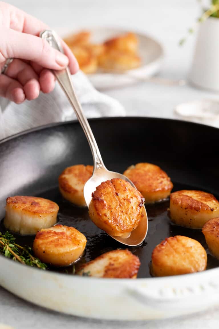 Seared Scallops (How to Sear Scallops) The Cookie Rookie®